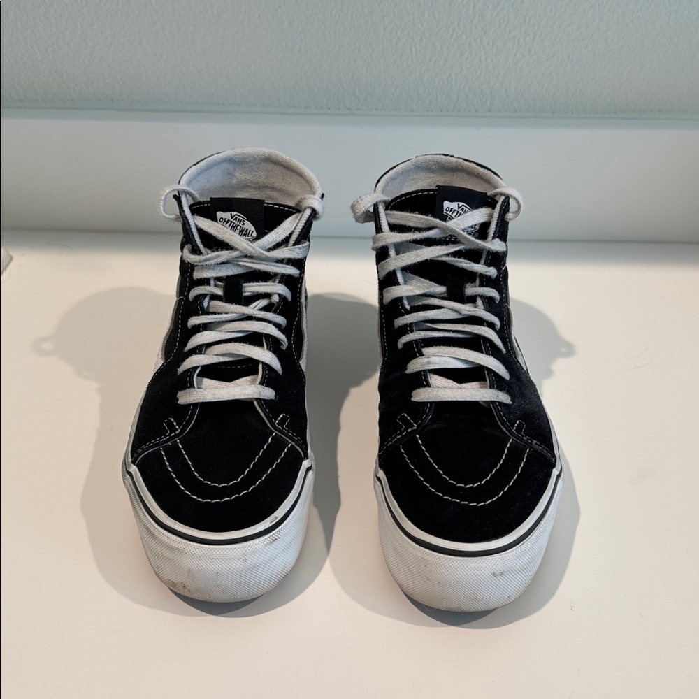 Vans Sk8-Hi Tapered Platform Shoe Wm 9.5/Mn 8 - Picture 3 of 10